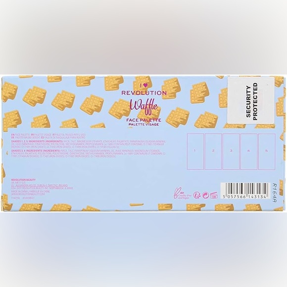 I Heart Revolution - CHOCOLATE FACE PALETTE - Contouring palette - WAFFLE (NEW) - Picture 5 of 5